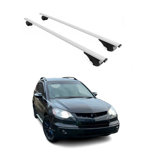 Dachträger Grundtäger für Acura RDX I II 2007-2018 75kg Metall Silber 2 tlg OMAC DE