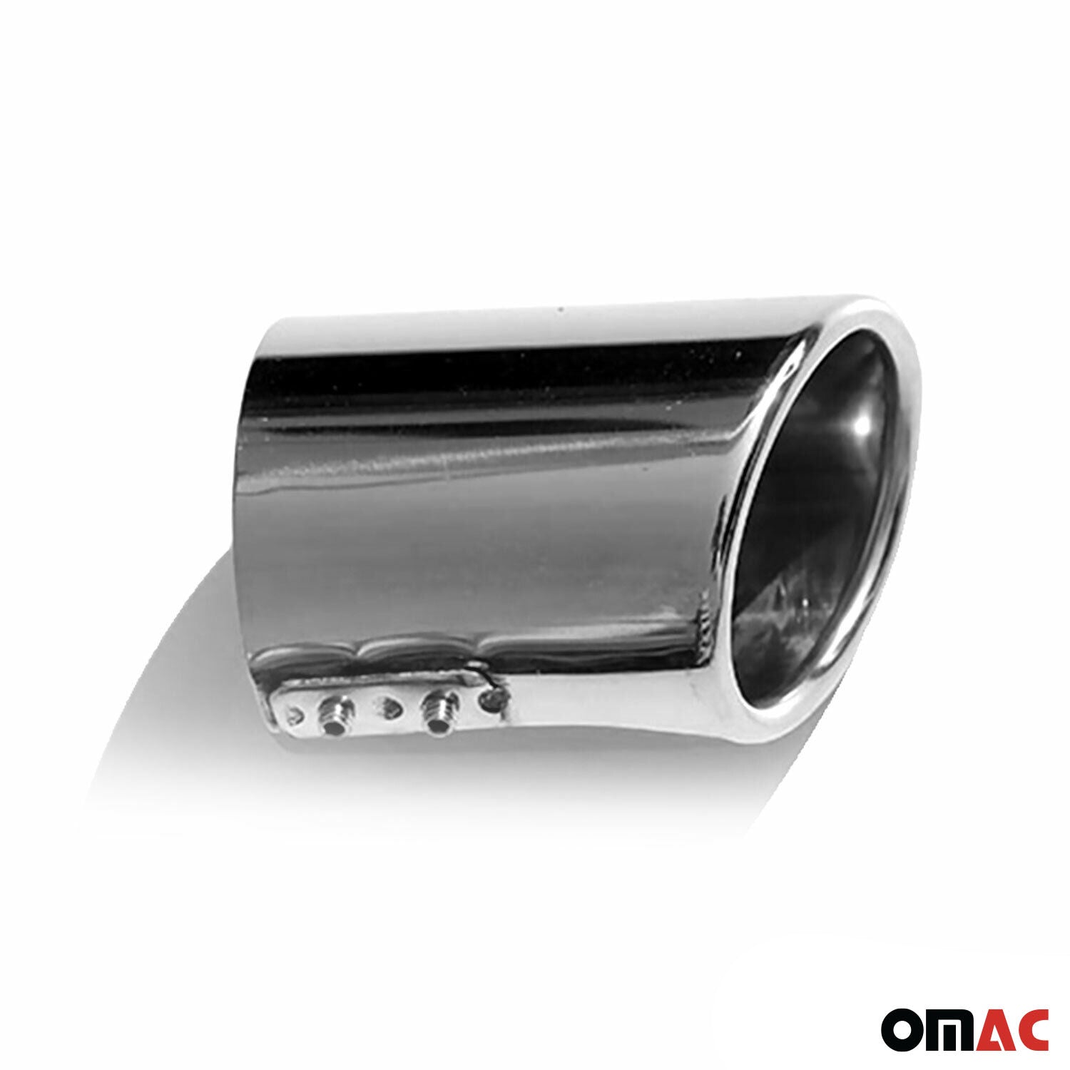 Auspuffblende Endrohr für VW Tiguan 2007-2025 Edelstahl Chrom 60mm 1tlg OMAC DE
