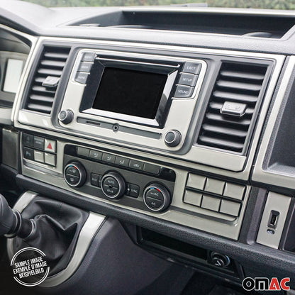 Innenraum Dekor Cockpit für Honda City 2006-2016 Aluminium Optik 7tlg OMAC DE