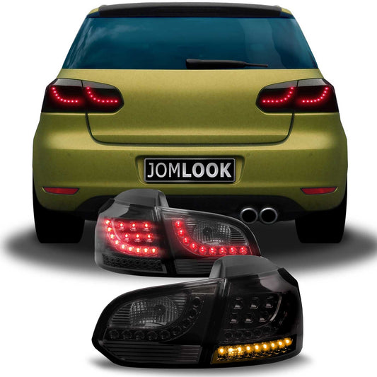 Rückleuchten für VW Golf 6 2008-2012 schwarz 4tlg OMAC DE