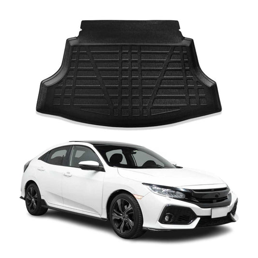 Kofferraumwanne Laderaumwanne für Honda Civic X Schrägheck 2016-2021 Gummi TPE OMAC DE