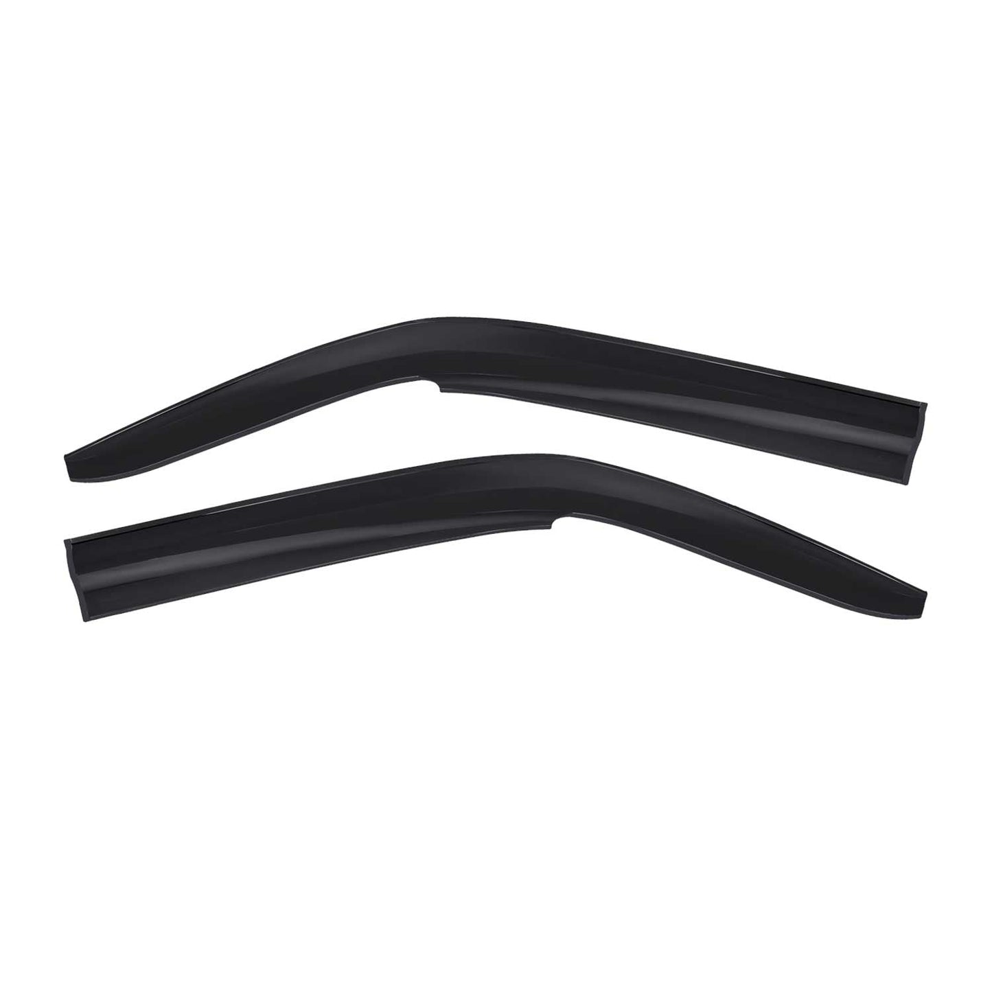 Windabweiser Regenabweiser für VW Transporter T5 T6 2003-2025 Acryl Schwarz 2x - autoseifert.com