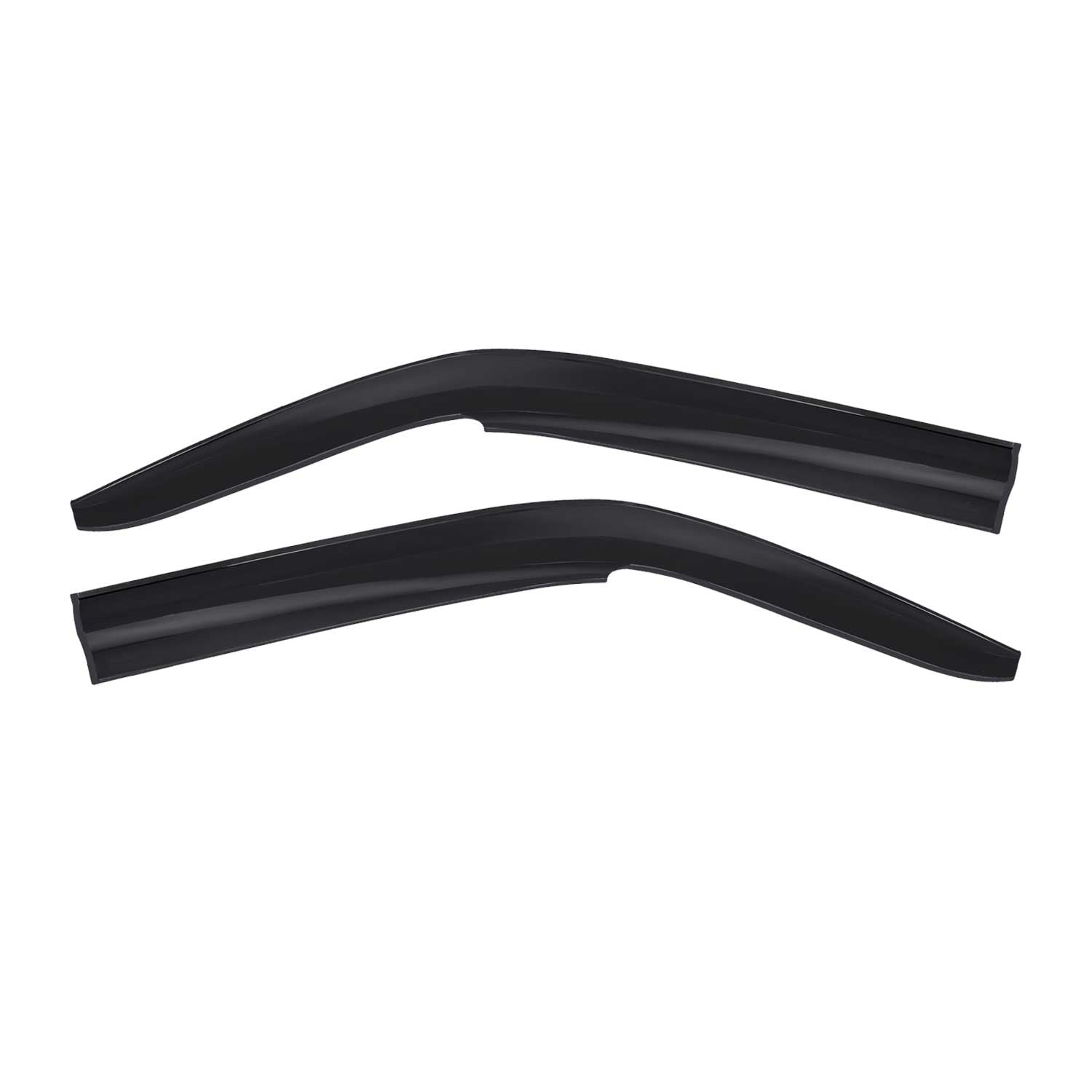 Windabweiser Regenabweiser für VW Transporter T5 T6 2003-2025 Acryl Schwarz 2x - autoseifert.com