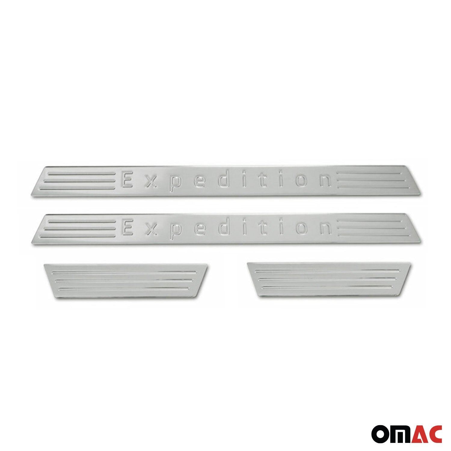 Einstiegsleisten Türschweller Edition für Mercedes E Klasse Edelstahl Silber 4x OMAC DE