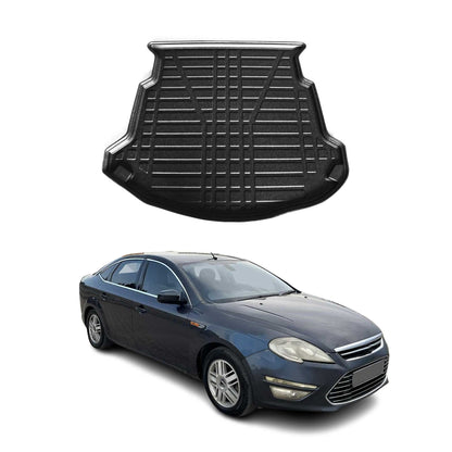 Kofferraumwanne Laderaumwanne für Ford Mondeo mk4 Liftback 2007-2014 Gummi OMAC DE