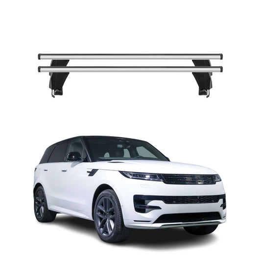 Menabo Dachträger für Land Rover Range Rover Sport III 2022-2025 Alu Grau 2tlg OMAC DE