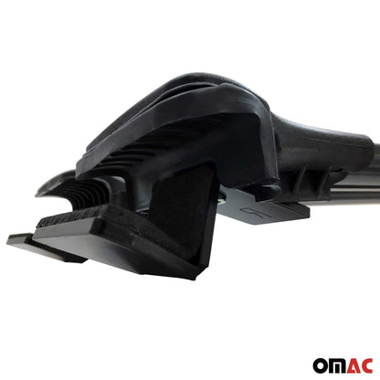 Dachträger Gepäckträger für Dacia Duster 2010-13 Pre-FL Relingträger Alu Schwarz OMAC DE