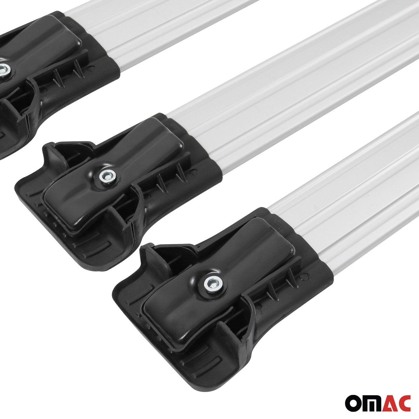 Dachträger Grundtäger für Citroen Jumpy 2007-2016 75kg Aluminium Silber 3 tlg OMAC DE