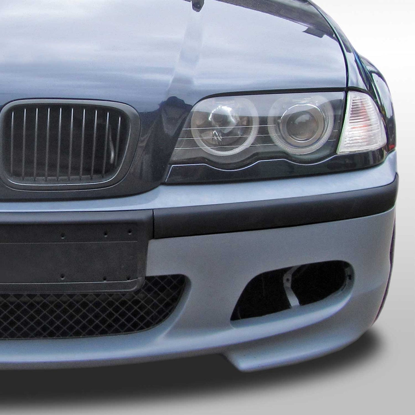 JOM Stoßstange vorne für BMW 3er E46 Limo/Touring 1998-2005 Grau OMAC DE