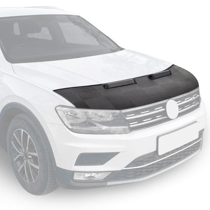 Haubenbra Steinschlagschutz Bonnet Bra für Ford Kuga I 2008-2012 Kariert Halb OMAC DE