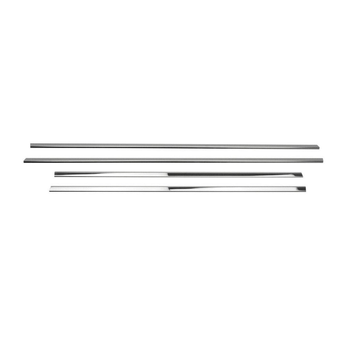 Fensterleisten Zierleisten für Nissan X-Trail T32 2014-2020 Edelstahl Chrom 4tlg OMAC DE