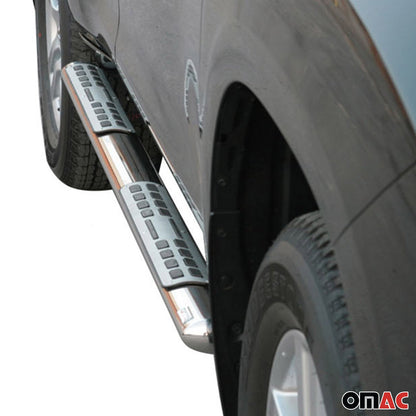 Stahl Trittbretter Schwellerrohre für Toyota Land Cruiser Prado J150 2009-2023 OMAC DE