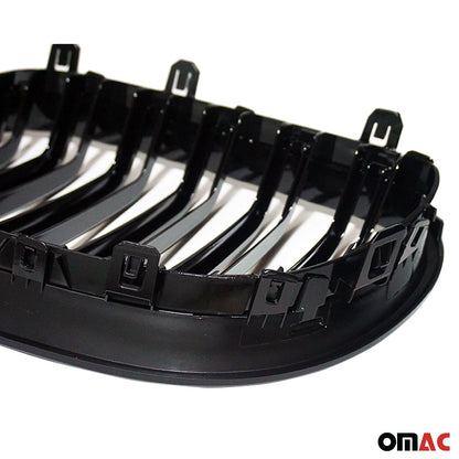 2004-2010 BMW 5er E60 M5 Limo Nieren Grill Kühlergrill Schwarz Glanz