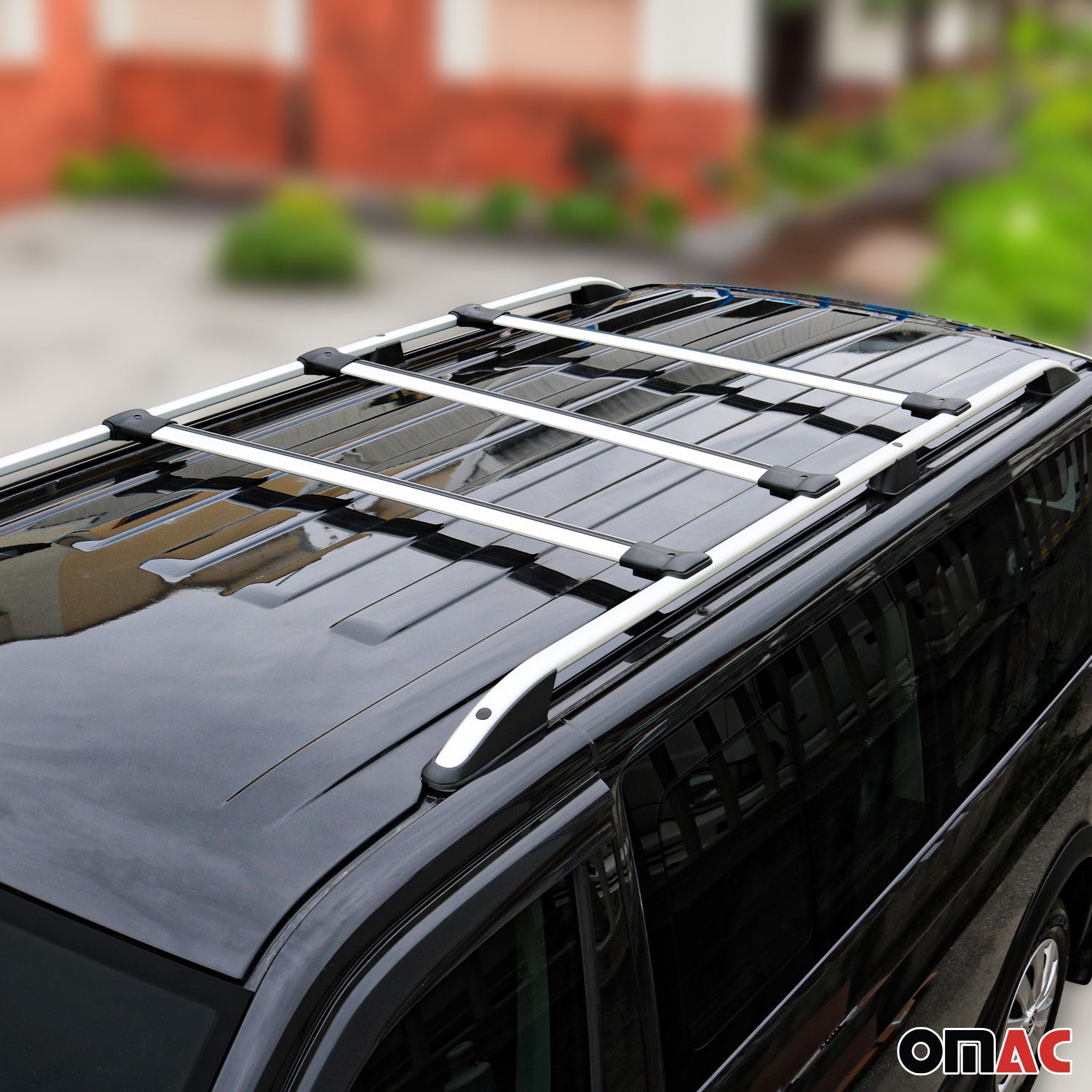 Dachträger Grundtäger für Citroen Jumpy 2007-2016 75kg Aluminium Silber 3 tlg OMAC DE