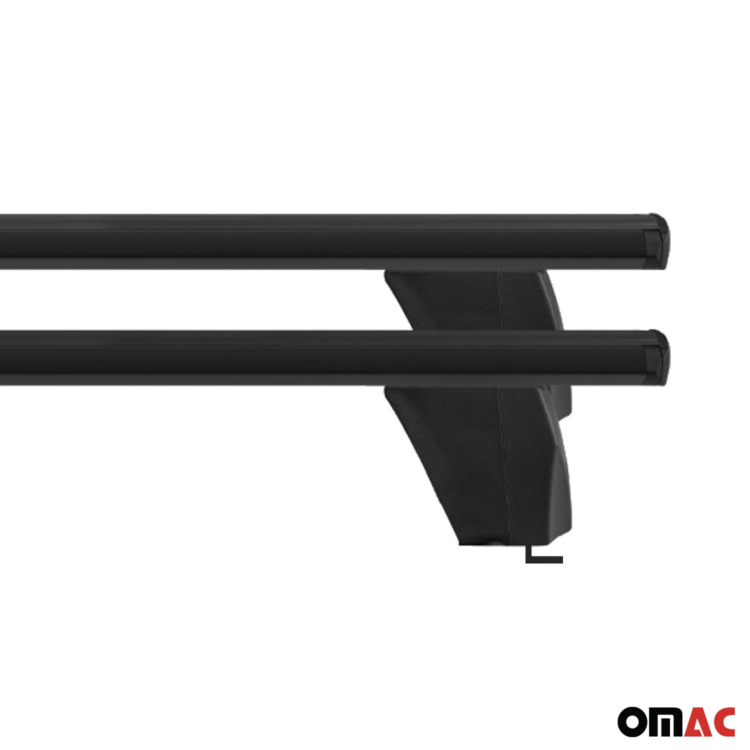 Menabo Dachträger Grundträger für Subaru XV 2011-2018 Querträger ABE Alu Schwarz OMAC DE