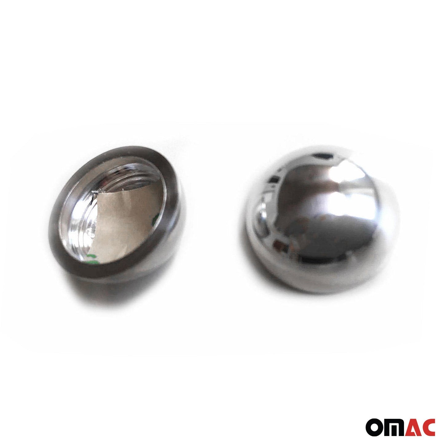 Blinkerrahmen Signalblende Blinker für Smart ForTwo 1998-2007 Aluminium Silber OMAC DE