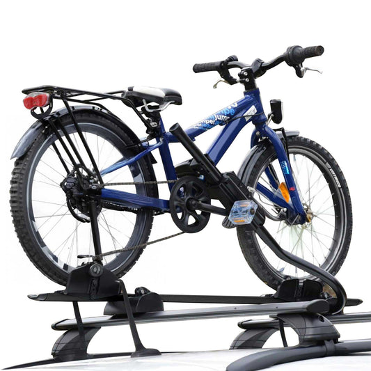 Farad Fahrradträger Dachfahrradträger für Fahrräder bis 25kg Stahl EBike FatBike OMAC DE