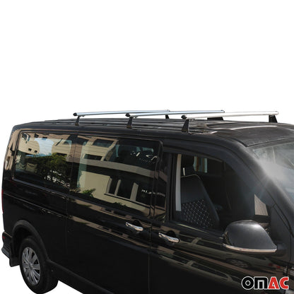 Dachträger Grundtäger für Citroen Berlingo 2018-2025 75kg Aluminium Silber 3 tlg OMAC DE