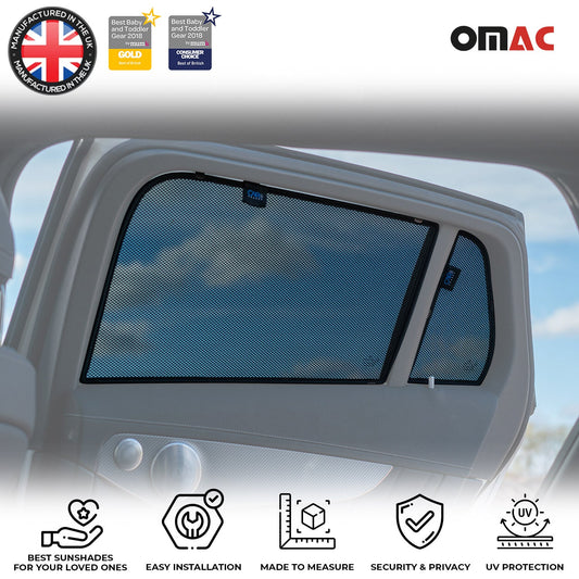 Sonnenschutz Seitenfenster für Mercedes EQC N293 2019-2025 Heckscheibe 2tlg OMAC DE