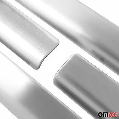 Einstiegsleisten Türschweller für Opel Vectra B 1995-2002 Edelstahl Silber 4tlg OMAC DE