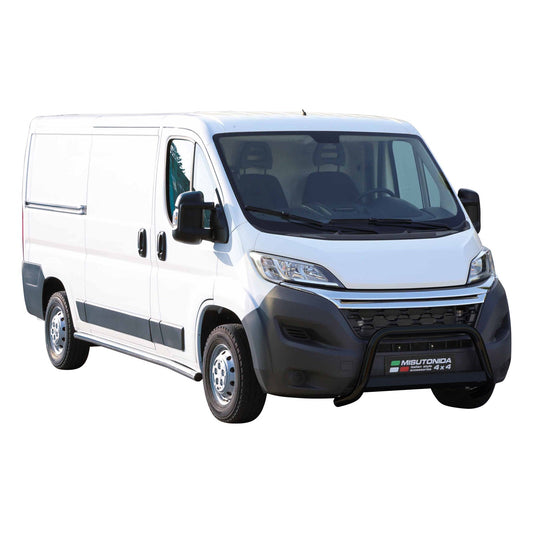 Frontbügel Frontschutzbügel für Citroen Jumper 2014-2023 Schwarz ø63 mm OMAC DE