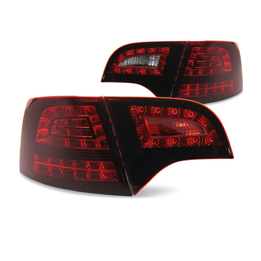 Rückleuchten für Audi A4 Avant B7 2004-2008 dunkel/ Rot 4tlg OMAC DE