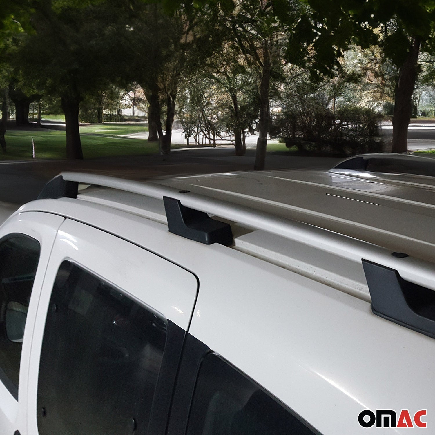 Dachreling + Dachträger für Fiat Fiorino Qubo Nemo Peugeot Bipper 2008-2022 Grau OMAC DE