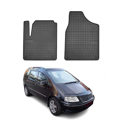 1995-2010 VW Sharan Fußmatten TPE Schwarz 2 tlg - autoseifert.com