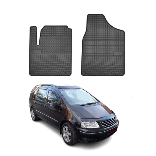 1995-2010 VW Sharan Fußmatten TPE Schwarz 2 tlg