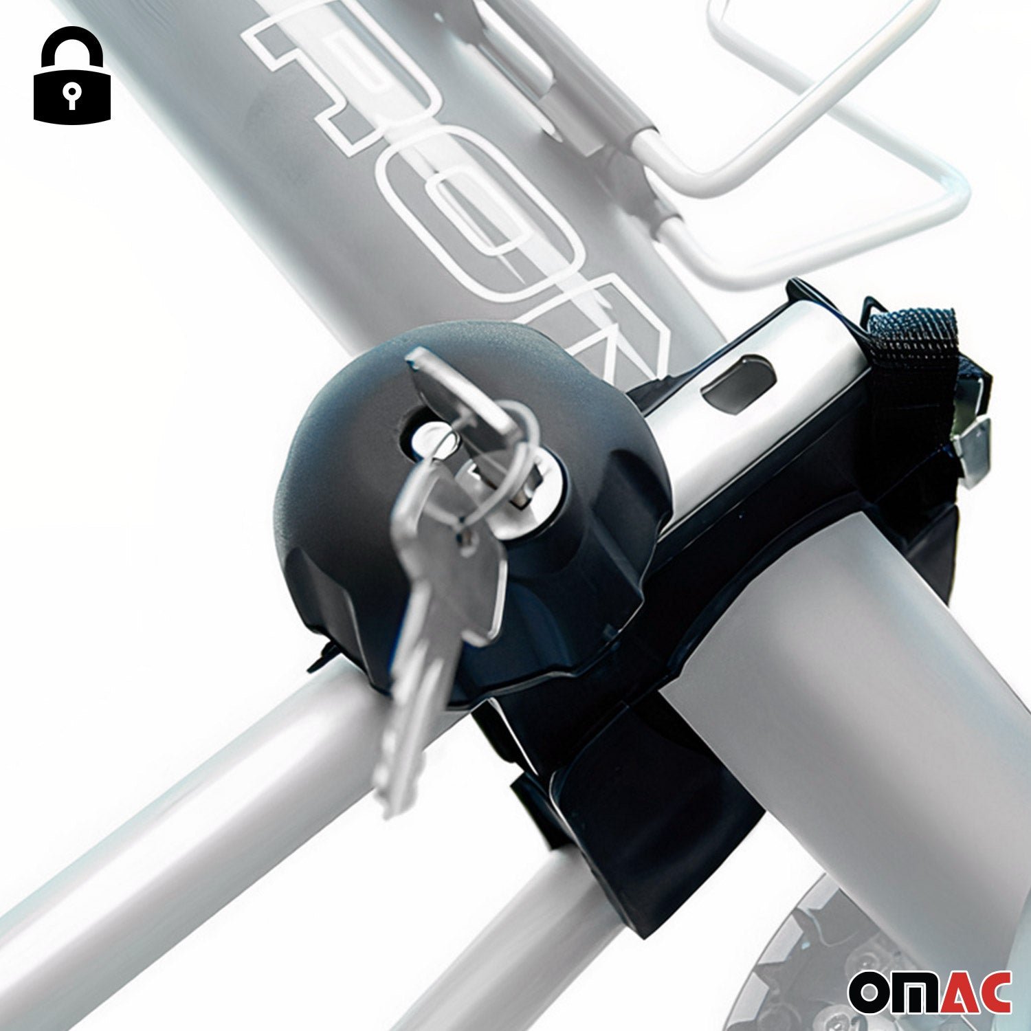 2x Fahrradträger Dachfahrradträger bis 15kg Fahrradhalter Aluminium Fahrräder OMAC DE