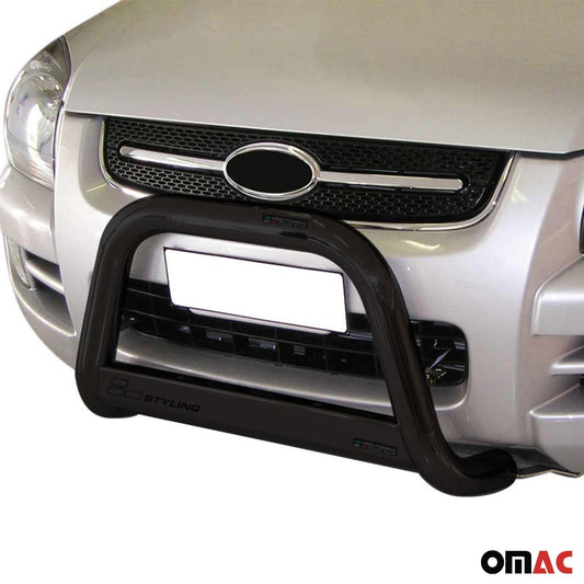 Frontbügel Frontschutzbügel für Kia Sportage 2004-2008 ø63mm Stahl Schwarz OMAC DE