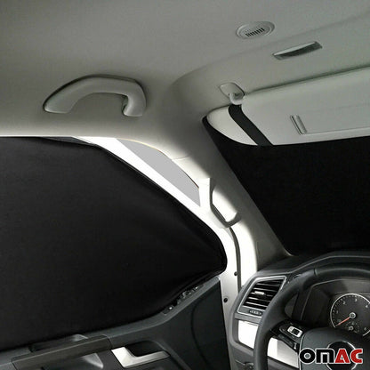Magnetisch Vorhänge Auto für Citroen Berlingo 2008-2018 Schwarz OMAC DE