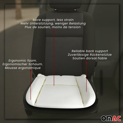 Sitzpolster Auto Schaumstoff Schaumpolster für Citroen Berlingo 96-08 Sandfarben OMAC DE