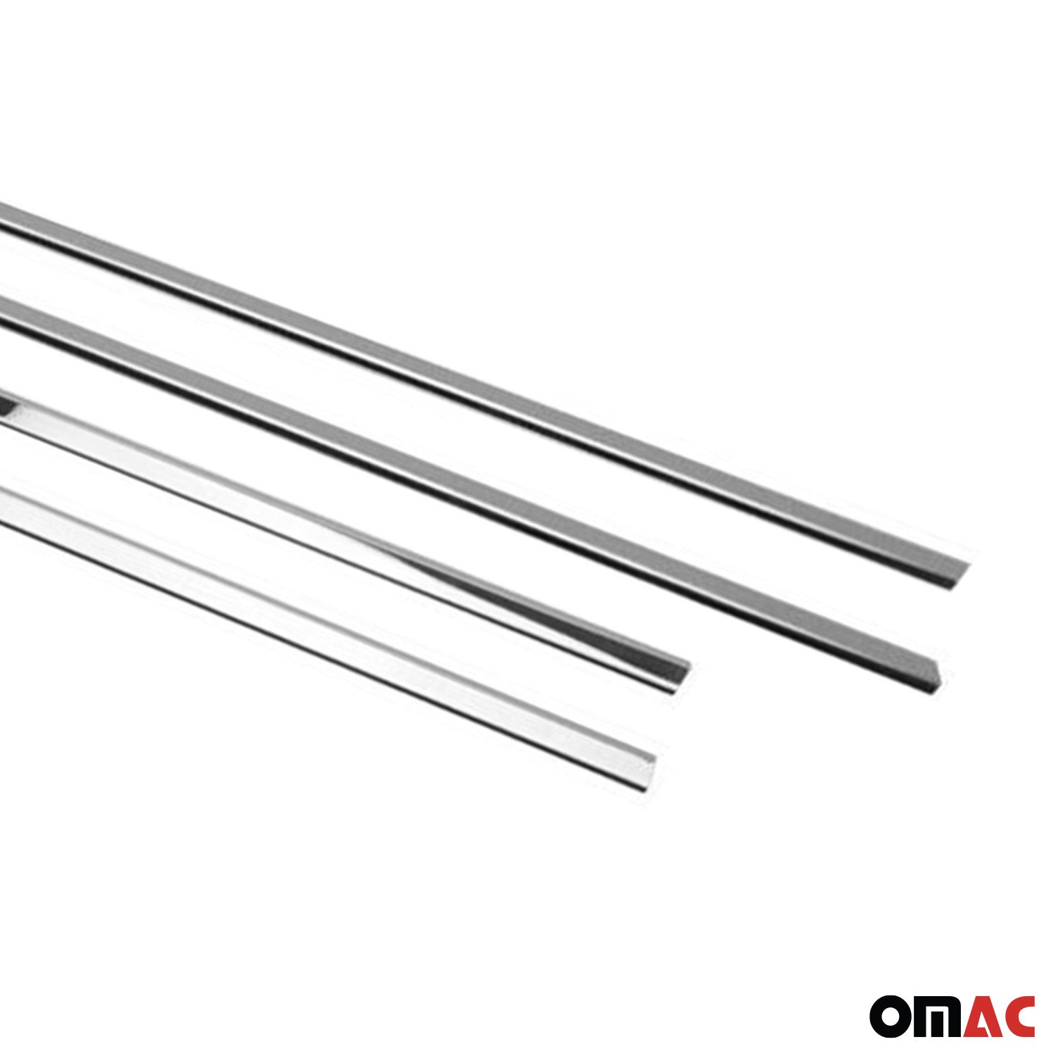 Fensterleisten Zierleisten für Nissan X-Trail T32 2014-2020 Edelstahl Chrom 4tlg OMAC DE