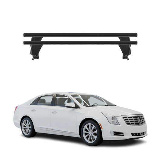 Menabo Dachträger Grundtäger für Cadillac XT4 2018-2025 50kg Alu Schwarz 2 tlg OMAC DE