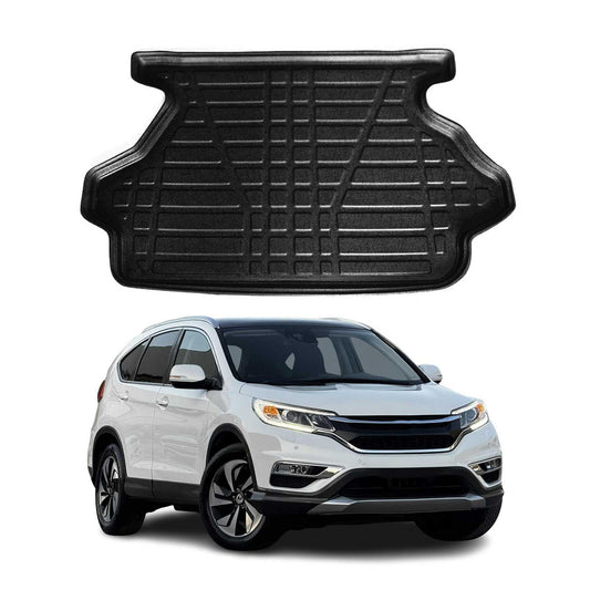 Kofferraumwanne Laderaumwanne für Honda CR-V 2012-2017 Gummi Schwarz OMAC DE