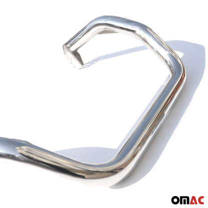 Frontbügel Frontschutzbügel für Suzuki Grand Vitara 2006-2015 Stahl Silber OMAC DE