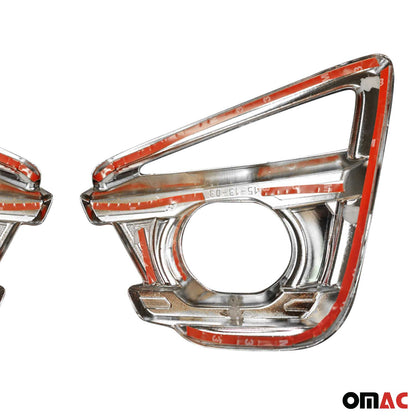 Nebelscheinwerfer Rahmen Umrandung für Mazda CX-5 2015-2017 ABS Chrom OMAC DE