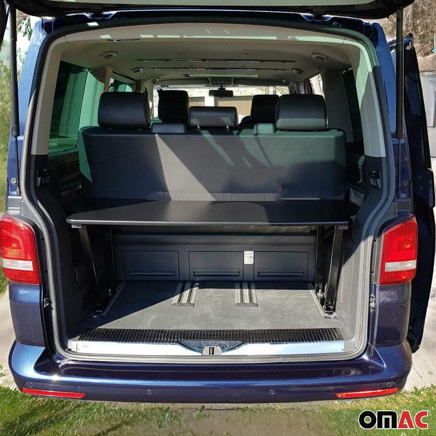 Multiflexboard Bettverlängerung für VW T5 T6 ab 2003 incl. Schutzhülle Ablage OMAC DE