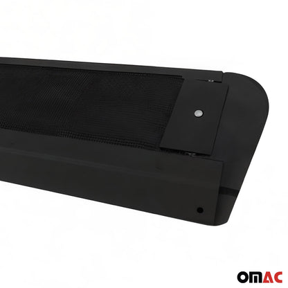 Lüftungsgitter Be & Entlüftung für VW Crafter 2017-2025 Alu Schwarz 2x OMAC DE