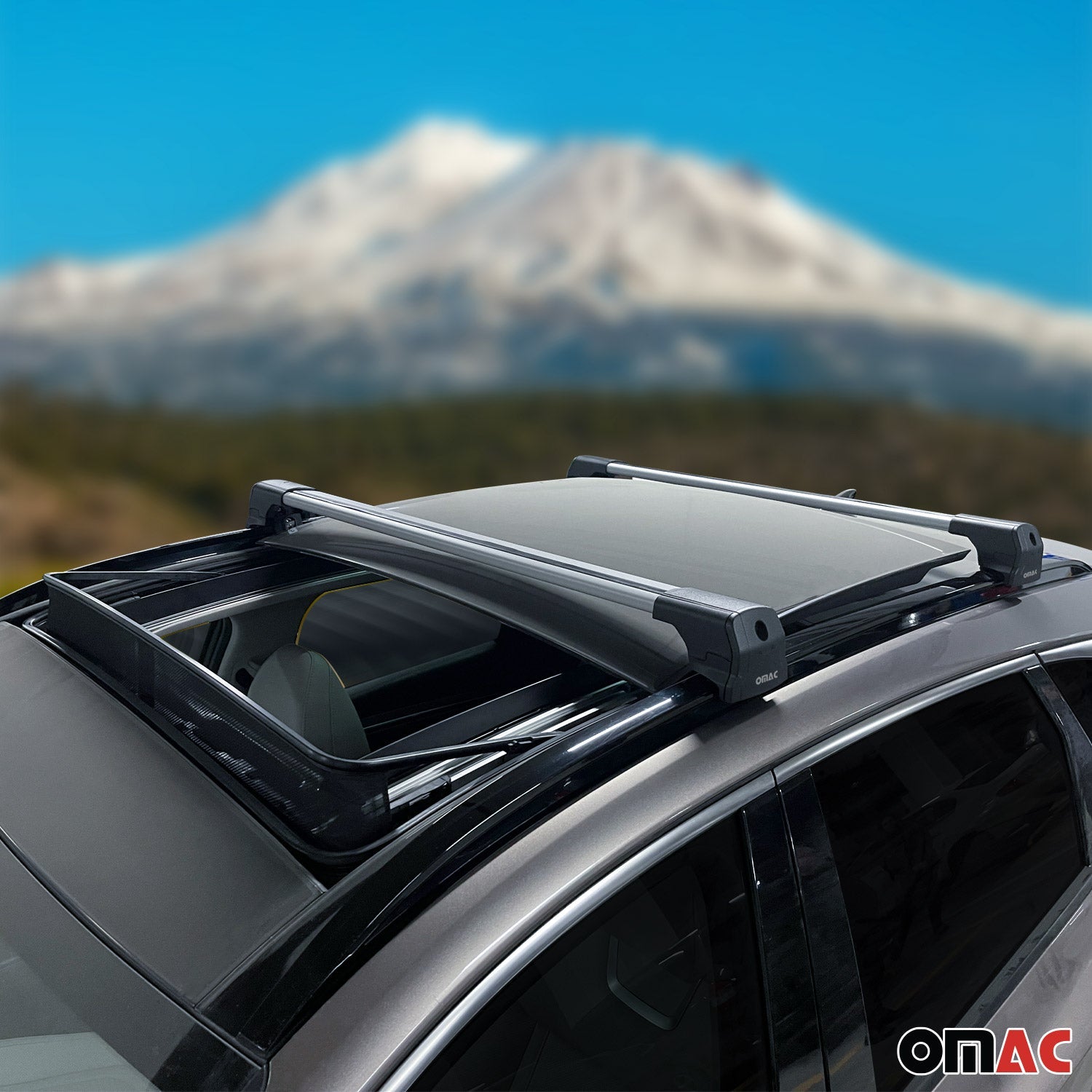 Dachträger Grundtäger für BMW 2 Active Tourer F45 2014-2021 75kg Alu Silber 2x OMAC DE