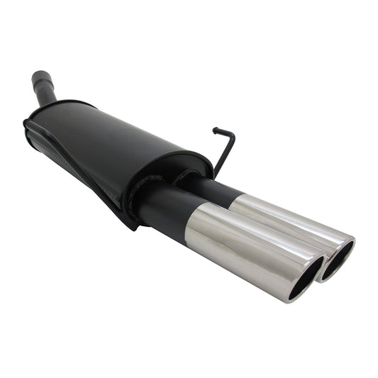 Novus Sportauspuff für Opel Astra H Caravan 2x76mm SR-Design  mit ABE OMAC DE