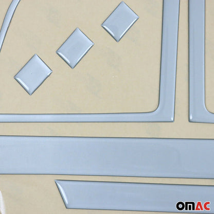 Innenraum Dekor Cockpit für Peugeot 207 2007-2014 Aluminium Optik 23 tlg OMAC DE