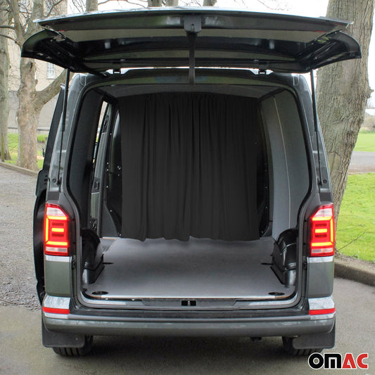 Autogardinen Fahrerhaus Maß Gardinen Camping Sonnenschutz Schwarz 160x180 OMAC DE