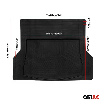 2024-2025 Audi Q6 Sportback / e-tron Kofferraumwanne Laderaumwanne Trimmbare OMAC DE