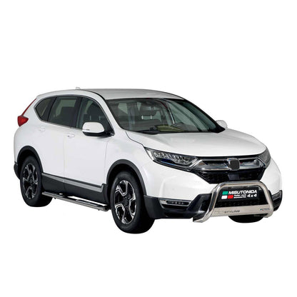 Stahl Seitenschweller Schwellerrohre für Honda CR-V Hybrid 2019-2020 Silber OMAC DE