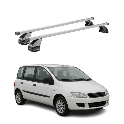 Menabo Dachträger Grundträger für Fiat Multipla 2004-2010 Facelift Stahl Grau 2x OMAC DE