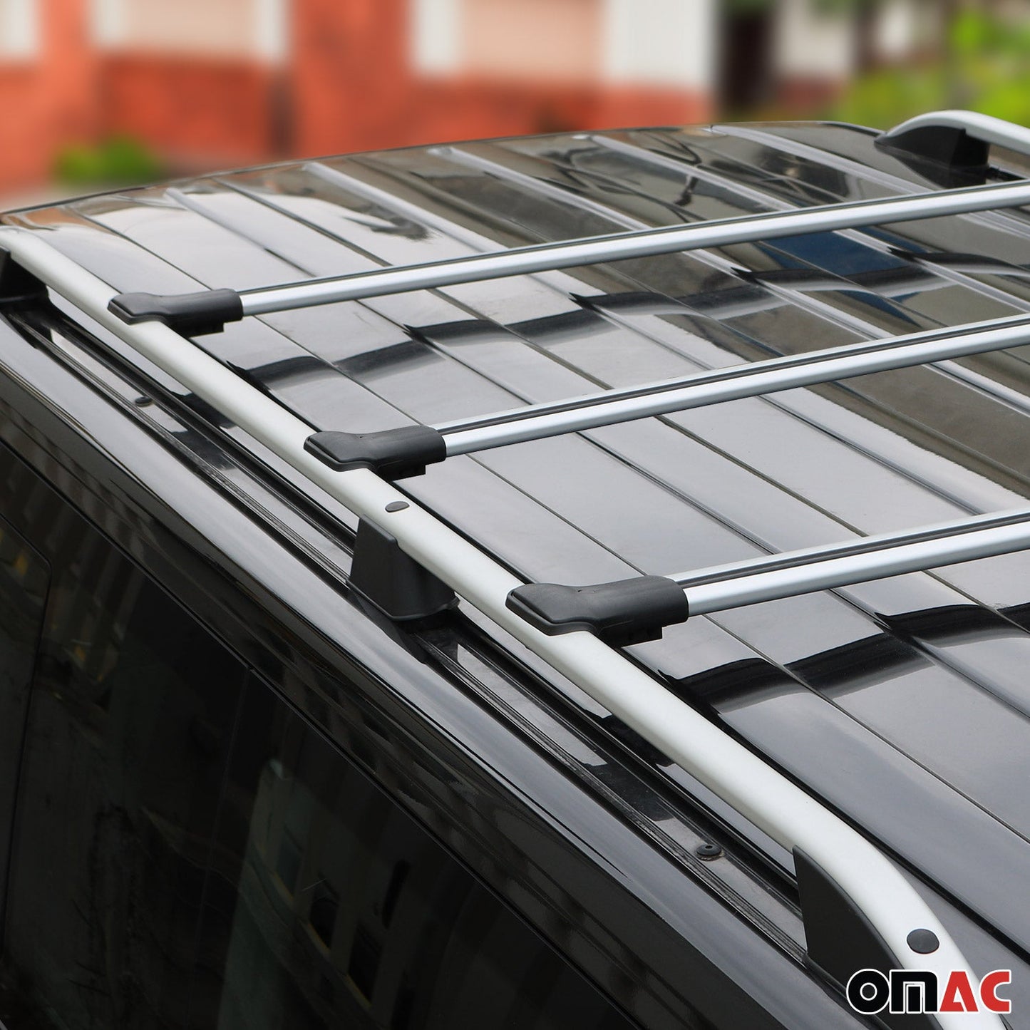 Dachträger Grundtäger für Citroen Jumpy 2007-2016 75kg Aluminium Silber 3 tlg OMAC DE