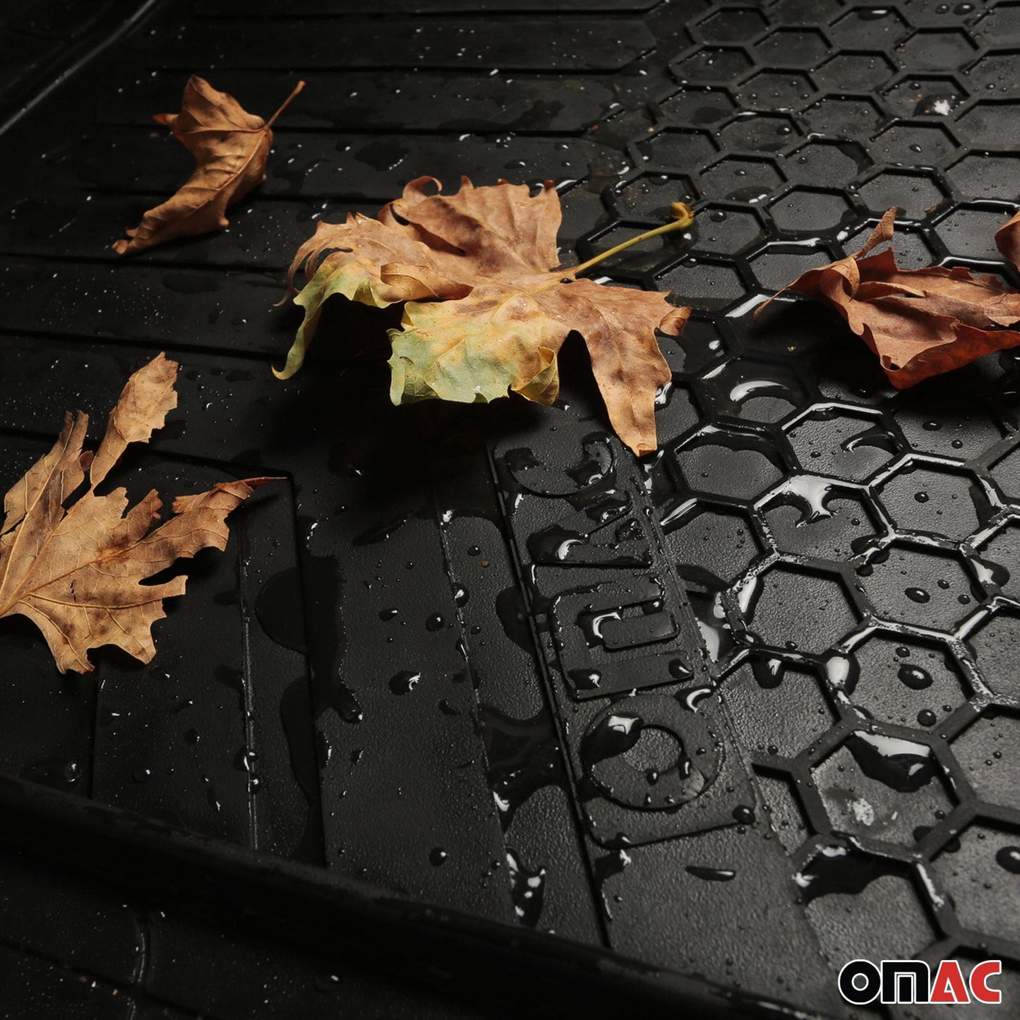 2024-2025 Skoda Elroq Fußmatten Gummimatten 3D Matte Gummi TPE Schwarz 4tlg OMAC DE