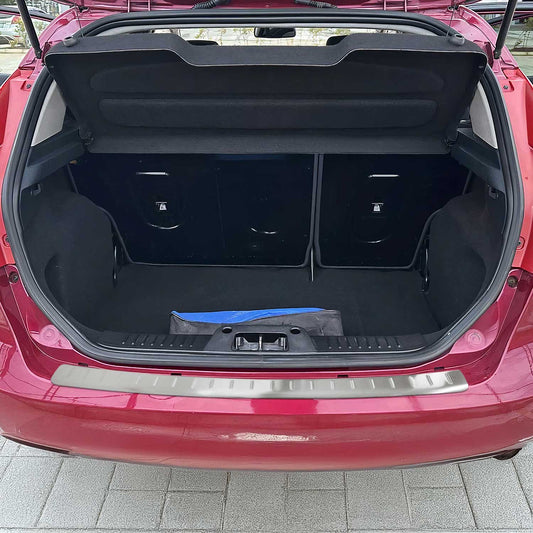 OMAC Ladekantenschutz Stoßstange für Ford Fiesta 2008-2017 Edelstahl Gebürstet OMAC DE
